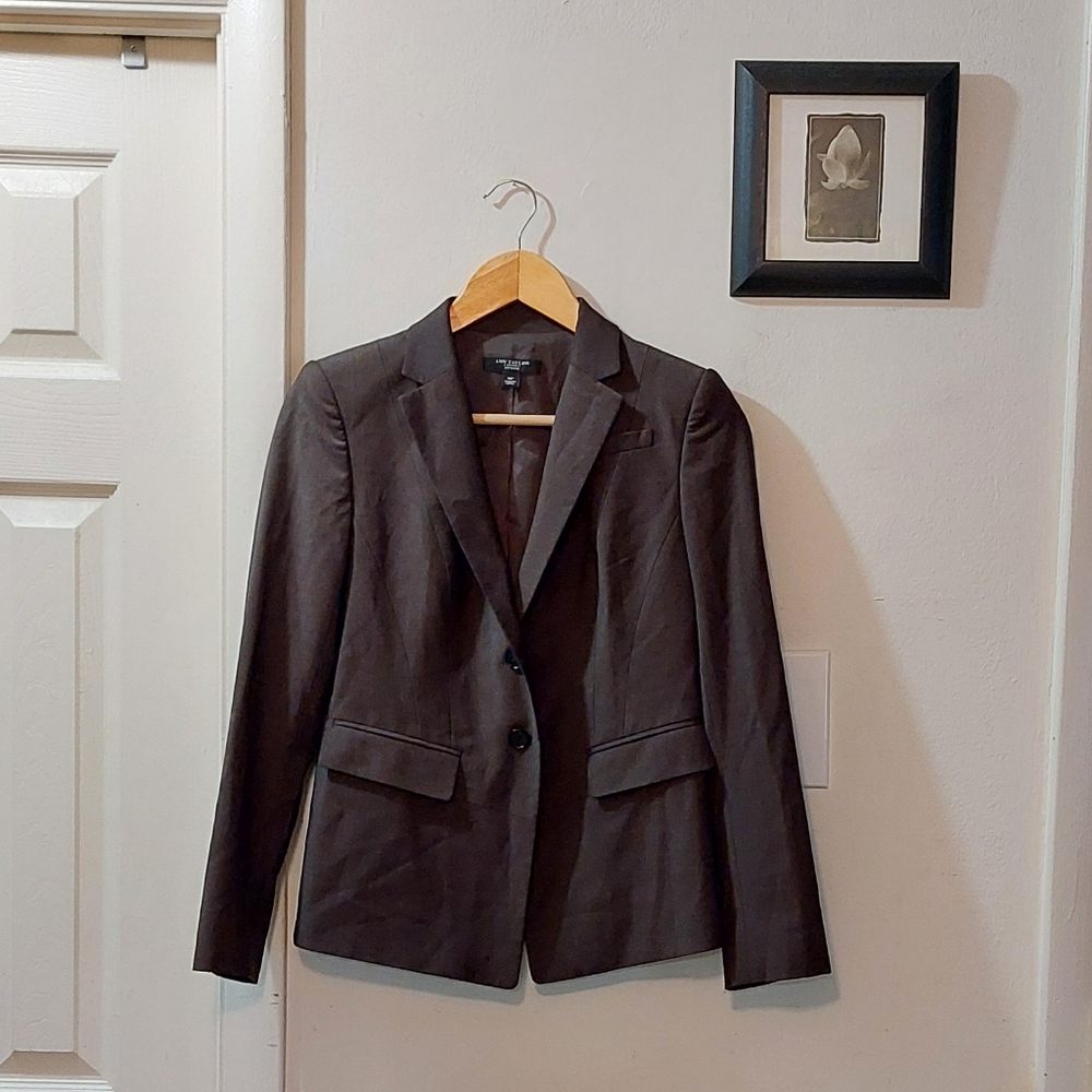 Ann Taylor Dark Brown Blazer